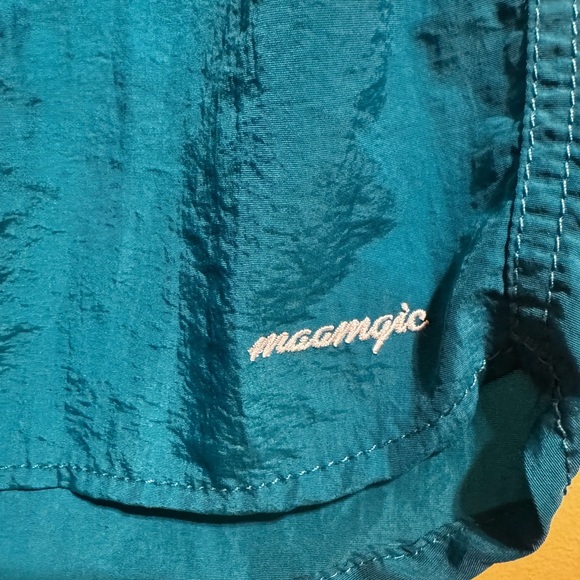 Maamgic Men’s Swim Shirts Swimwear Trunks Mesh Lining Quick Dry Turquoise Sz M - Picture 4 of 13